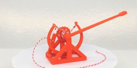 Da Vinci catapult gift card