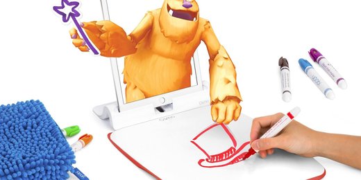 Playing Osmo Monster