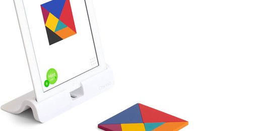 Playing Osmo Tangram